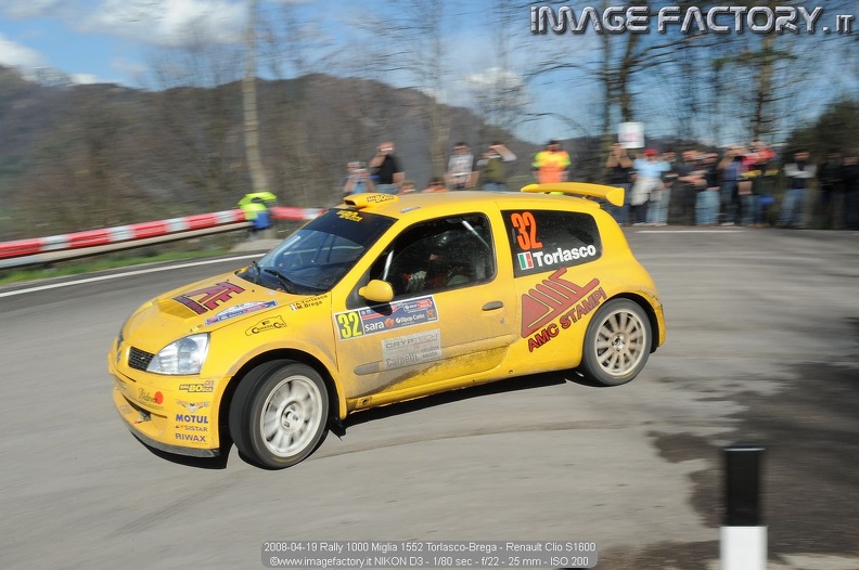 2008-04-19 Rally 1000 Miglia 1552 Torlasco-Brega - Renault Clio S1600.jpg